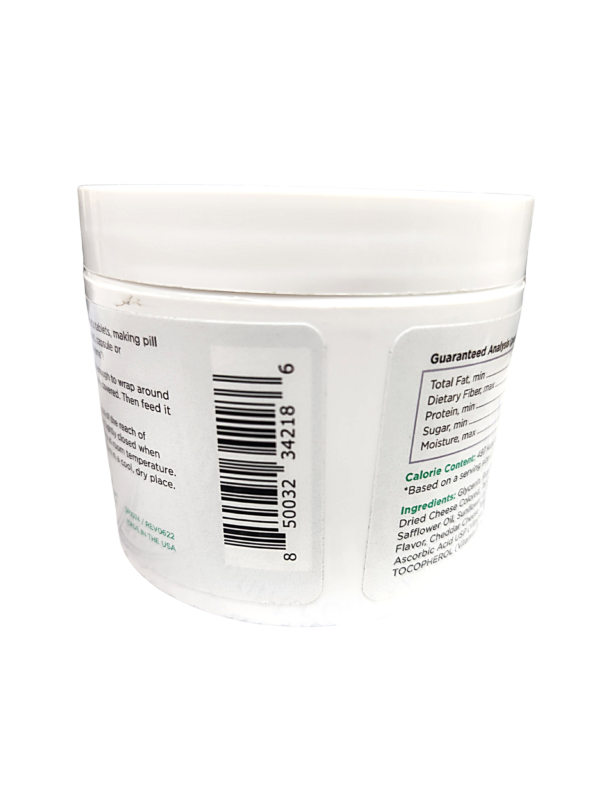 A Pill Paste White Color Jar Barcode