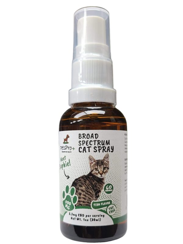 Broad Spectrum Cat Drops Spray Bottle